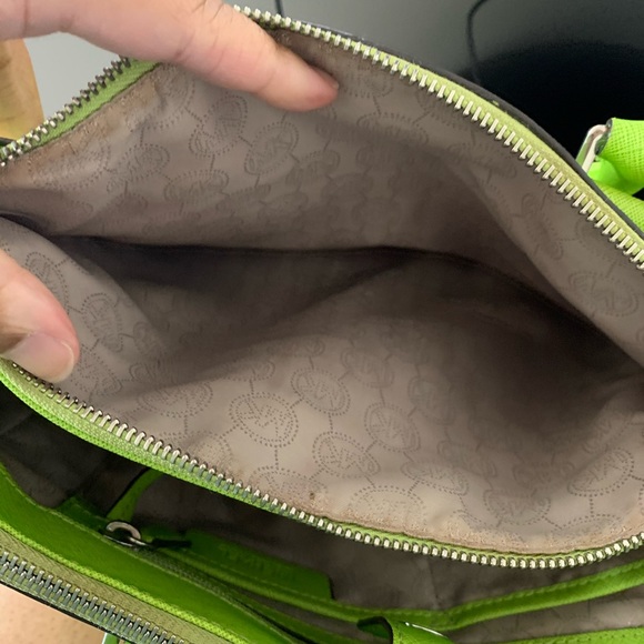 Michael Kors Lime Green handbag - Picture 6 of 10